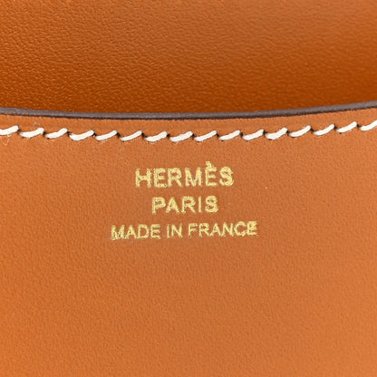 Hermes Veau Butler Constance 18 Natural Sable 7 of 13