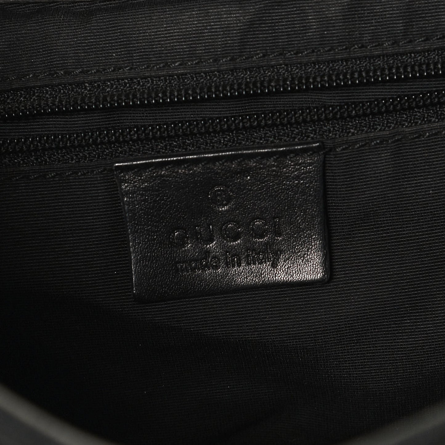 Monogram Shoulder Bag Black