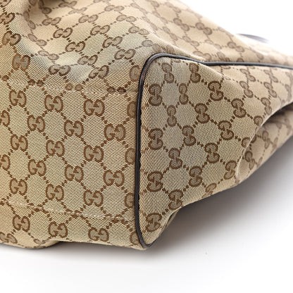 Gucci Monogram Large Sukey Tote Dark Brown 9 of 12