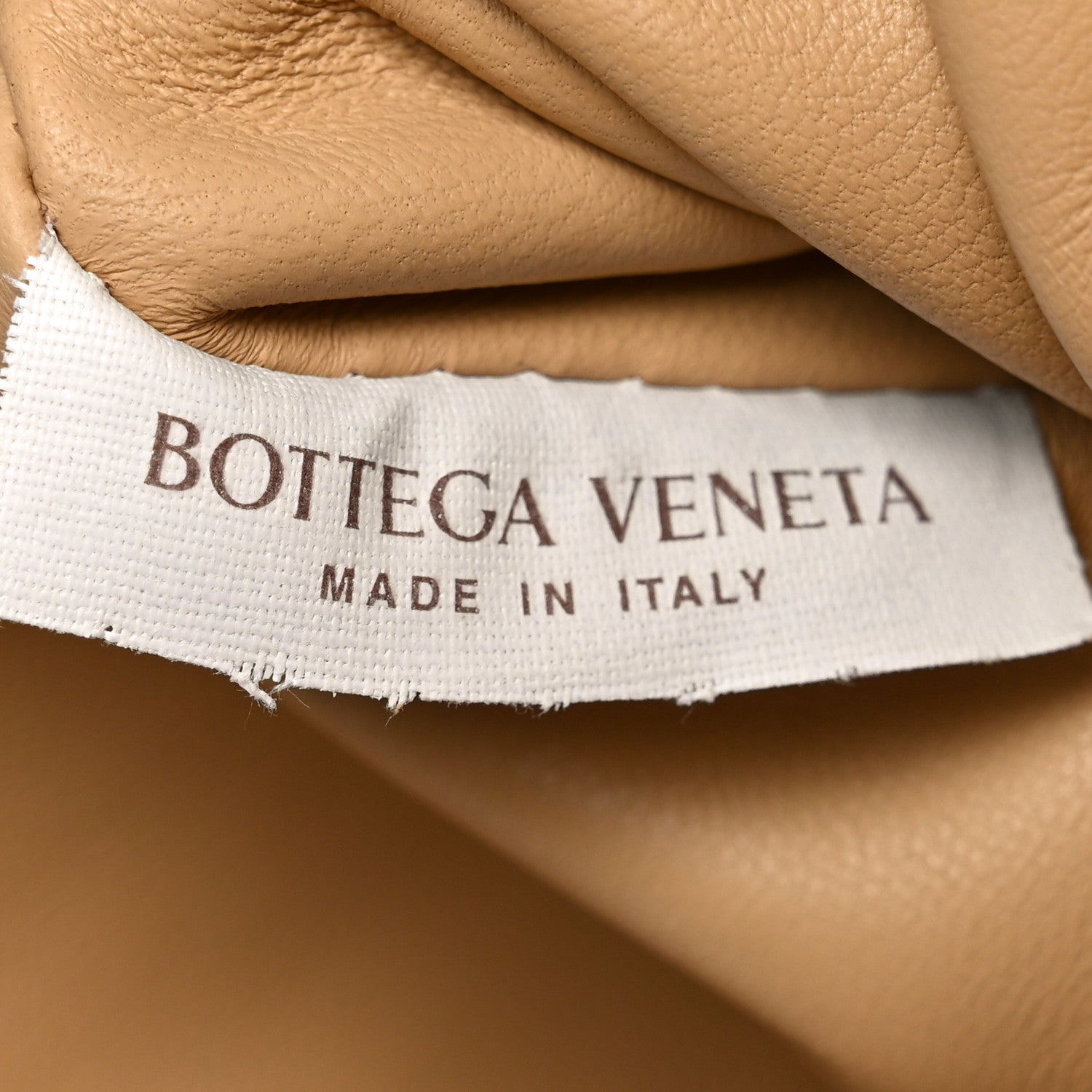 Bottega Veneta Nappa Intrecciato The Mini Pouch Almond 6 of 10
