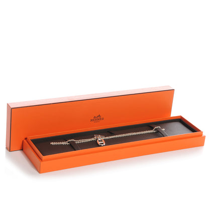 Hermes Sterling Silver Amulette Chaine d'Ancre Necklace 6 of 6