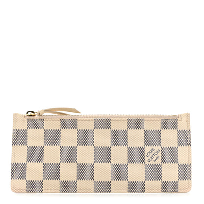 Louis Vuitton Damier Azur Josephine Wallet Zippered Insert 1 of 6
