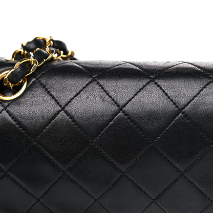 Chanel Lambskin Quilted Small Double Flap Black 18 of 18