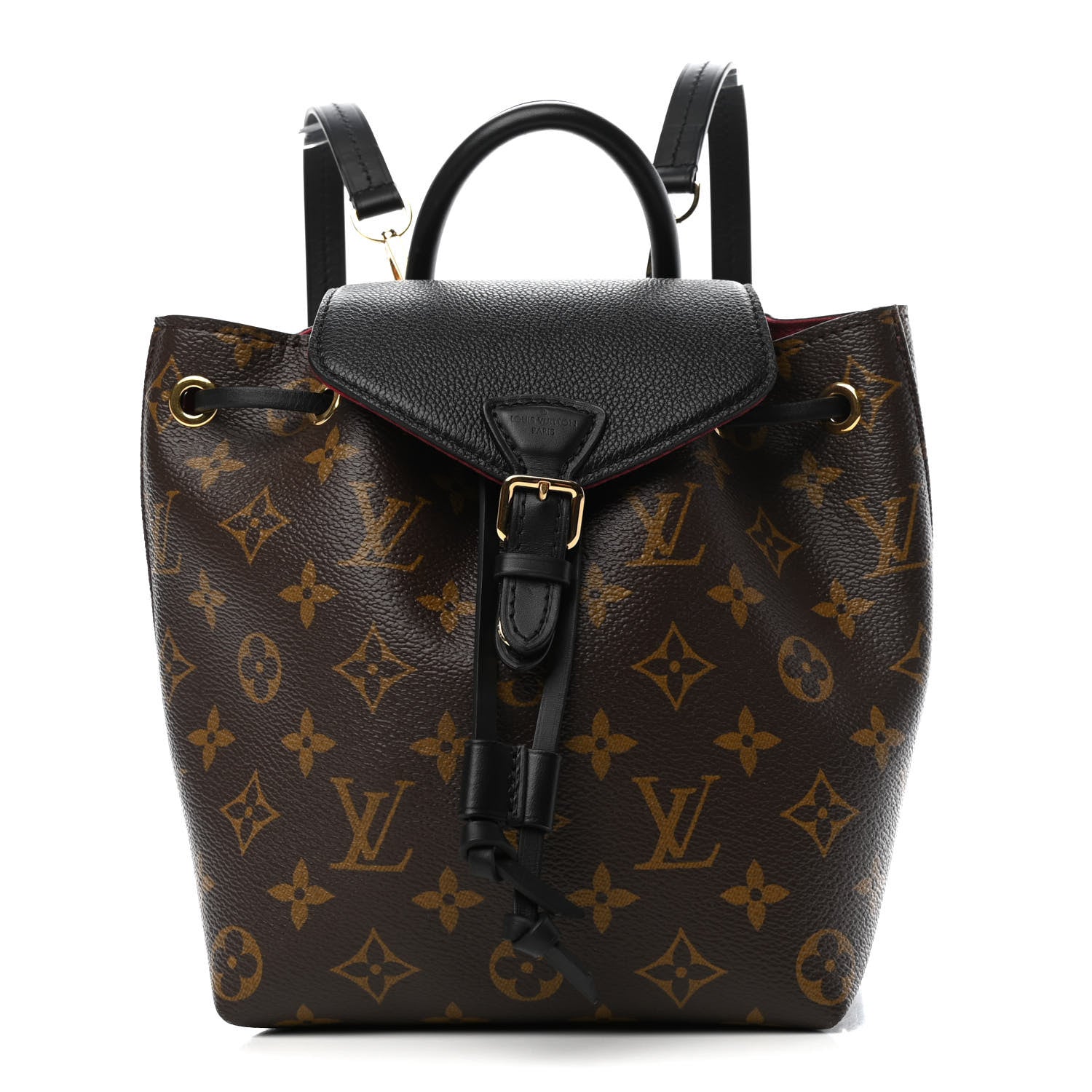 Louis Vuitton Monogram BB Montsouris NM Backpack Black 1 of 4