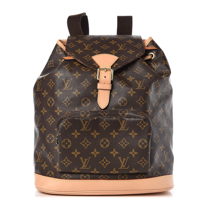 Louis Vuitton Monogram Montsouris GM Backpack 1 of 7