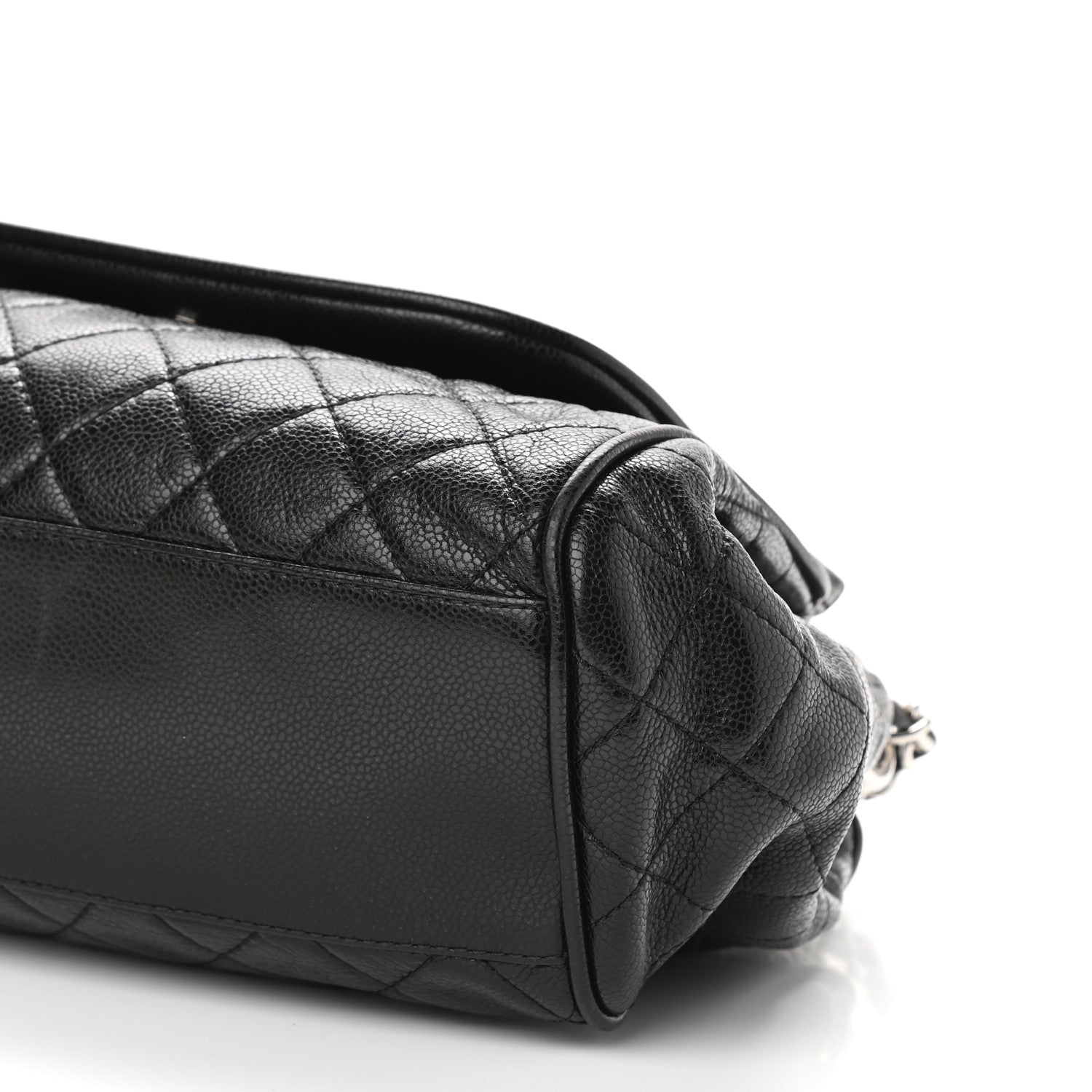 Chanel Caviar Quilted Timeless Accordion Flap Black 11 of 12