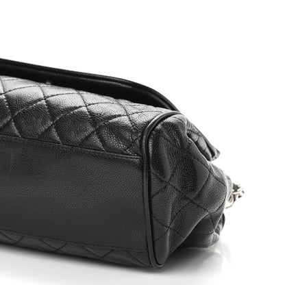Chanel Caviar Quilted Timeless Accordion Flap Black 11 of 12