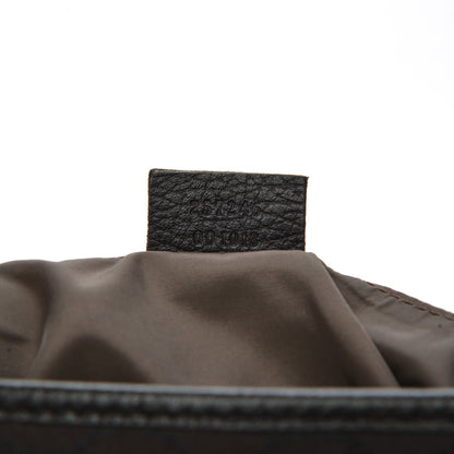 Gucci Nylon Monogram Flat Messenger Bag Brown 7 of 7