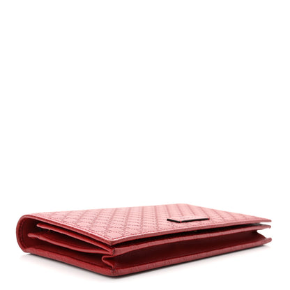 Gucci Microguccissima Crossbody Wallet Red 4 of 10