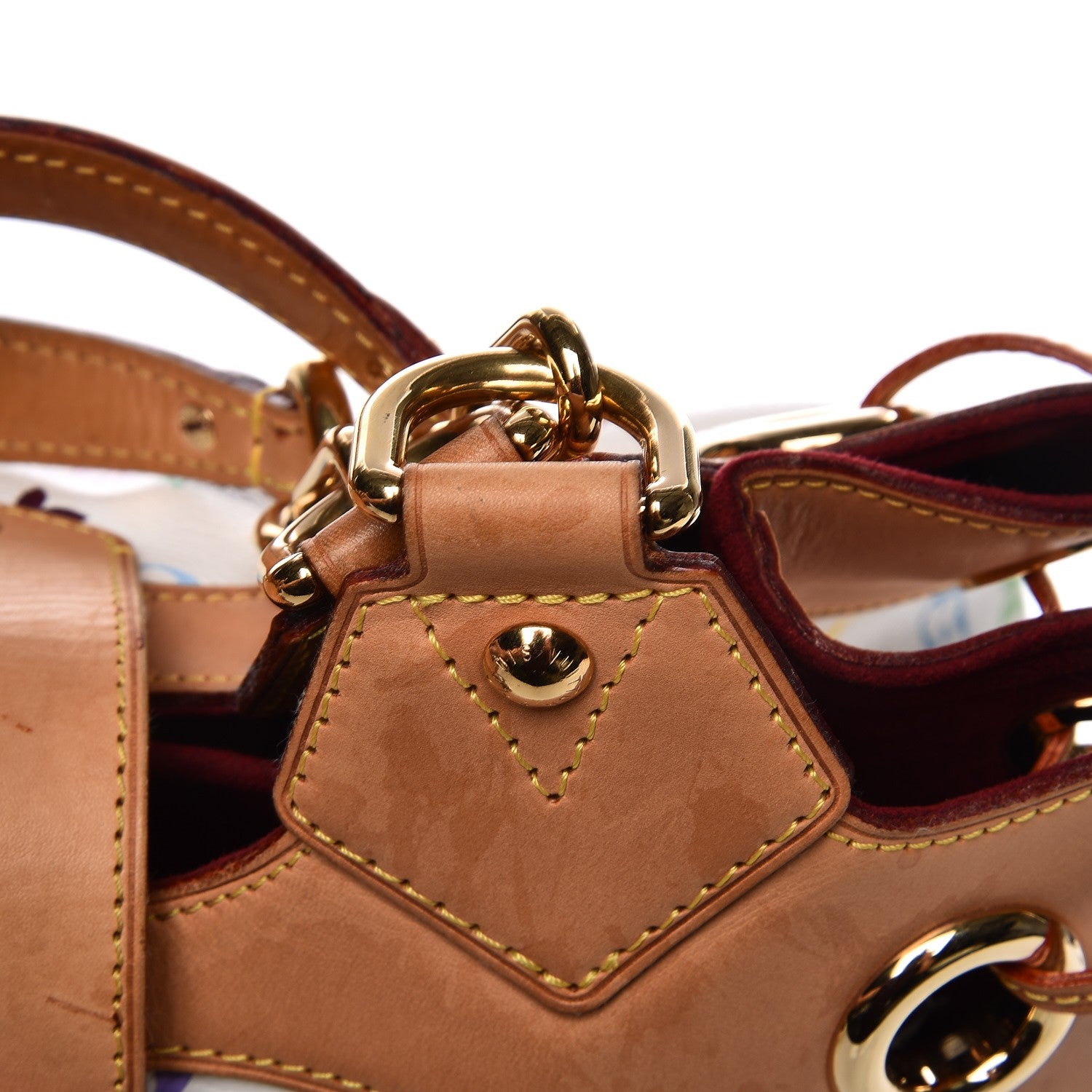 Louis Vuitton Monogram Multicolor Ursula White 12 of 12