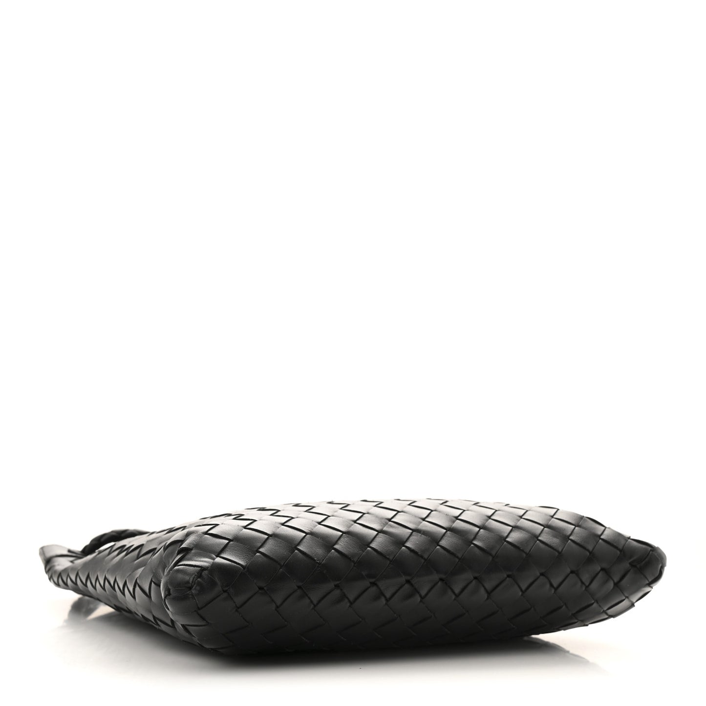 Nappa Intrecciato Andiamo Flat Messenger Black