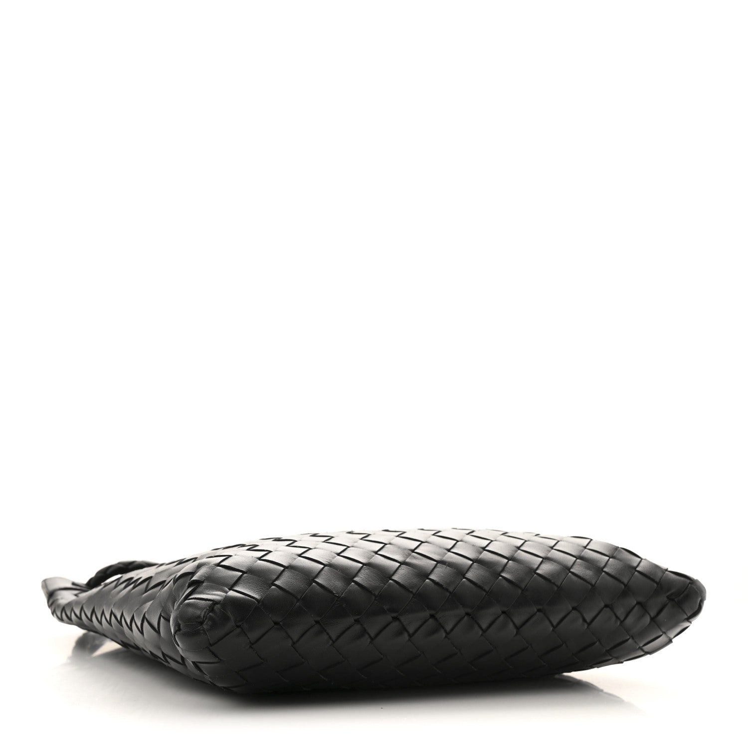 Bottega Veneta Nappa Intrecciato Andiamo Flat Messenger Black 4 of 11