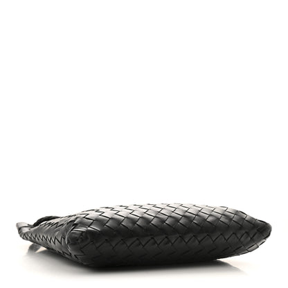 Bottega Veneta Nappa Intrecciato Andiamo Flat Messenger Black 4 of 11