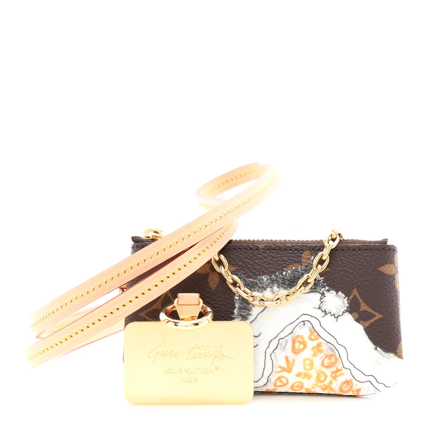 Louis Vuitton Monogram Grace Coddington Phone Holder 2 of 8