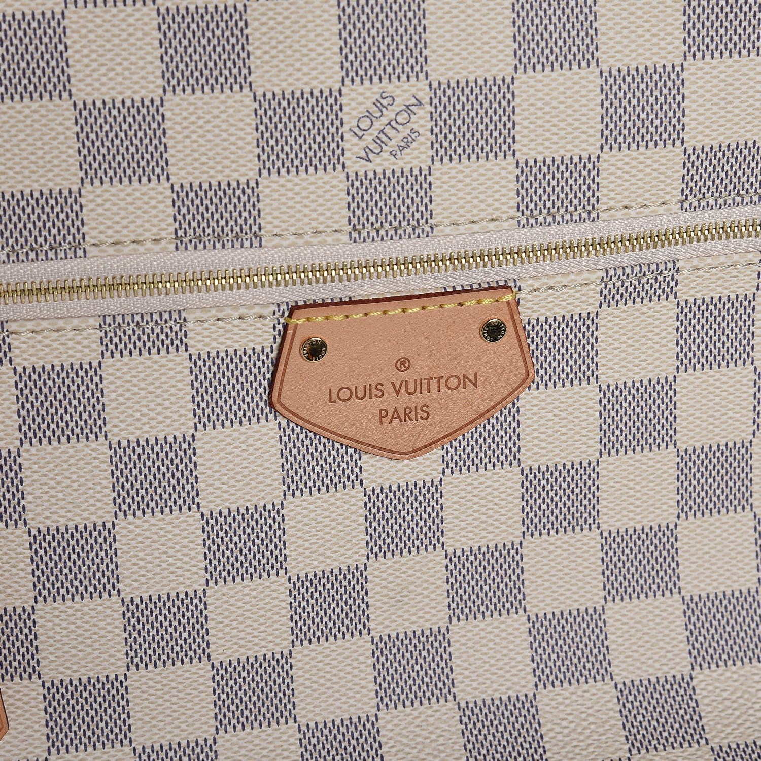 Louis Vuitton Damier Azur Iena MM 9 of 11