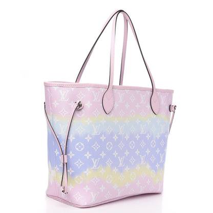 Louis Vuitton Monogram Escale Neverfull MM Pastel 3 of 8