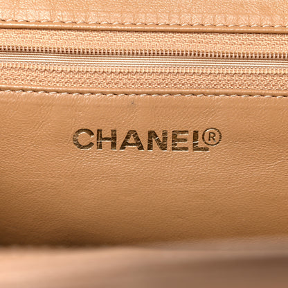 Chanel Caviar Quilted Petit Timeless Tote PTT Beige 6 of 21
