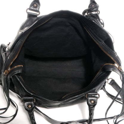 Balenciaga Agneau Perforated City Black 5 of 9