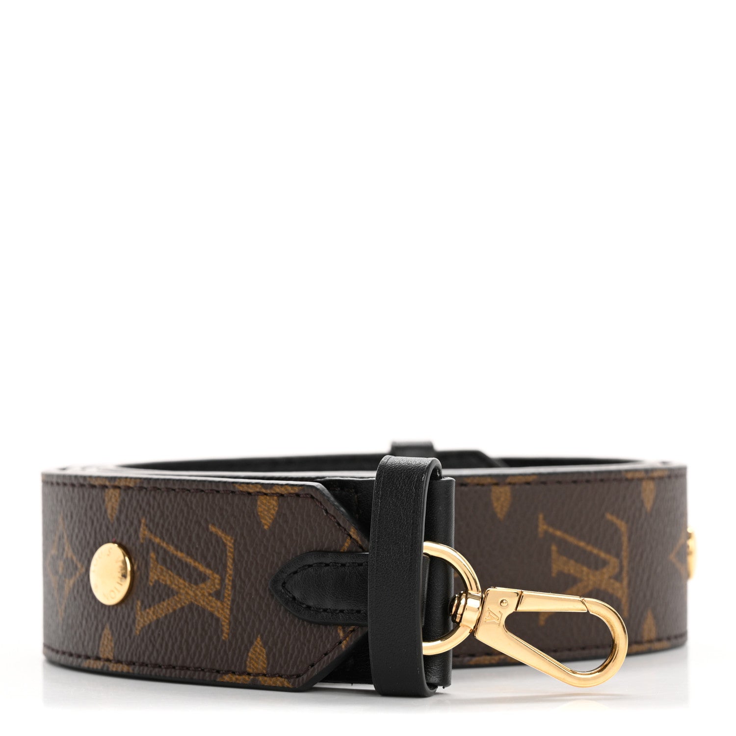 Louis Vuitton Monogram Adjustable Bandouliere Shoulder Strap Black 1 of 7
