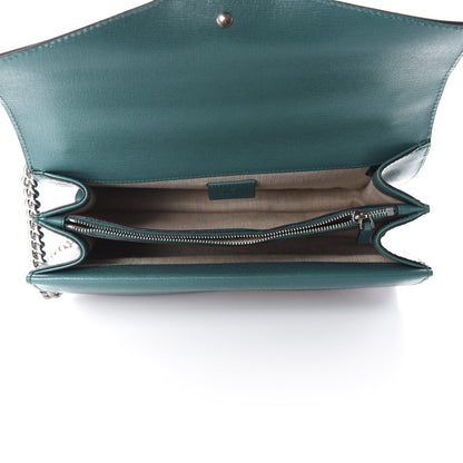 Gucci Calfskin Blooms Print Small Dionysus Shoulder Bag Bright Emerald Multicolor 5 of 10