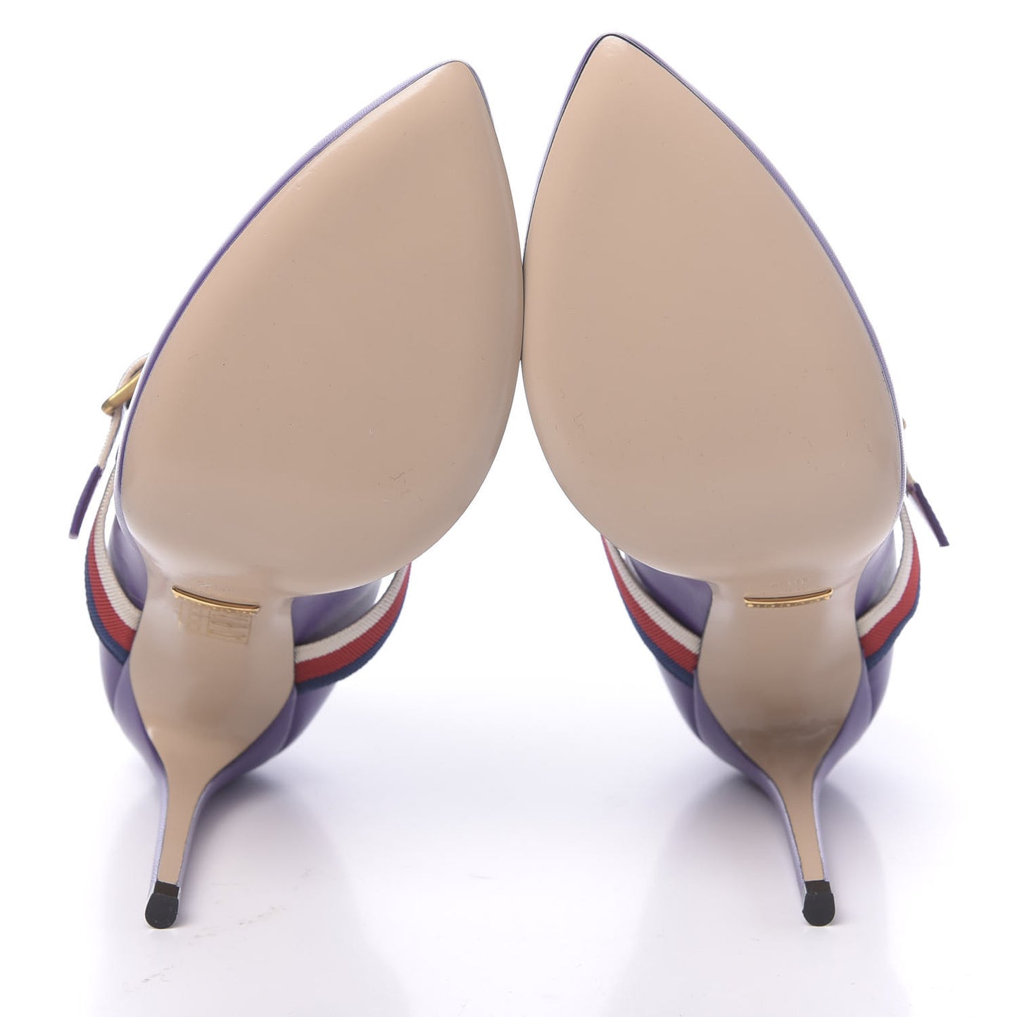 Malaga Kid Sylvie High Heel Pumps 36.5 Shine Purple