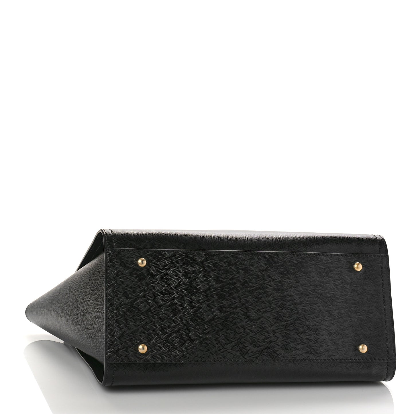 Caviar Small Studded Deauville Tote Black