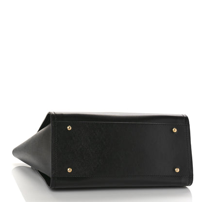Chanel Caviar Small Studded Deauville Tote Black 4 of 9