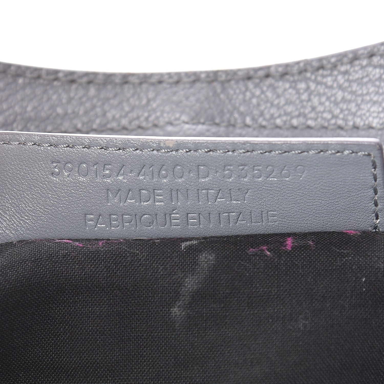 Balenciaga Chevre Silver Metallic Edge Hardware City Bleu Acier 8 of 27