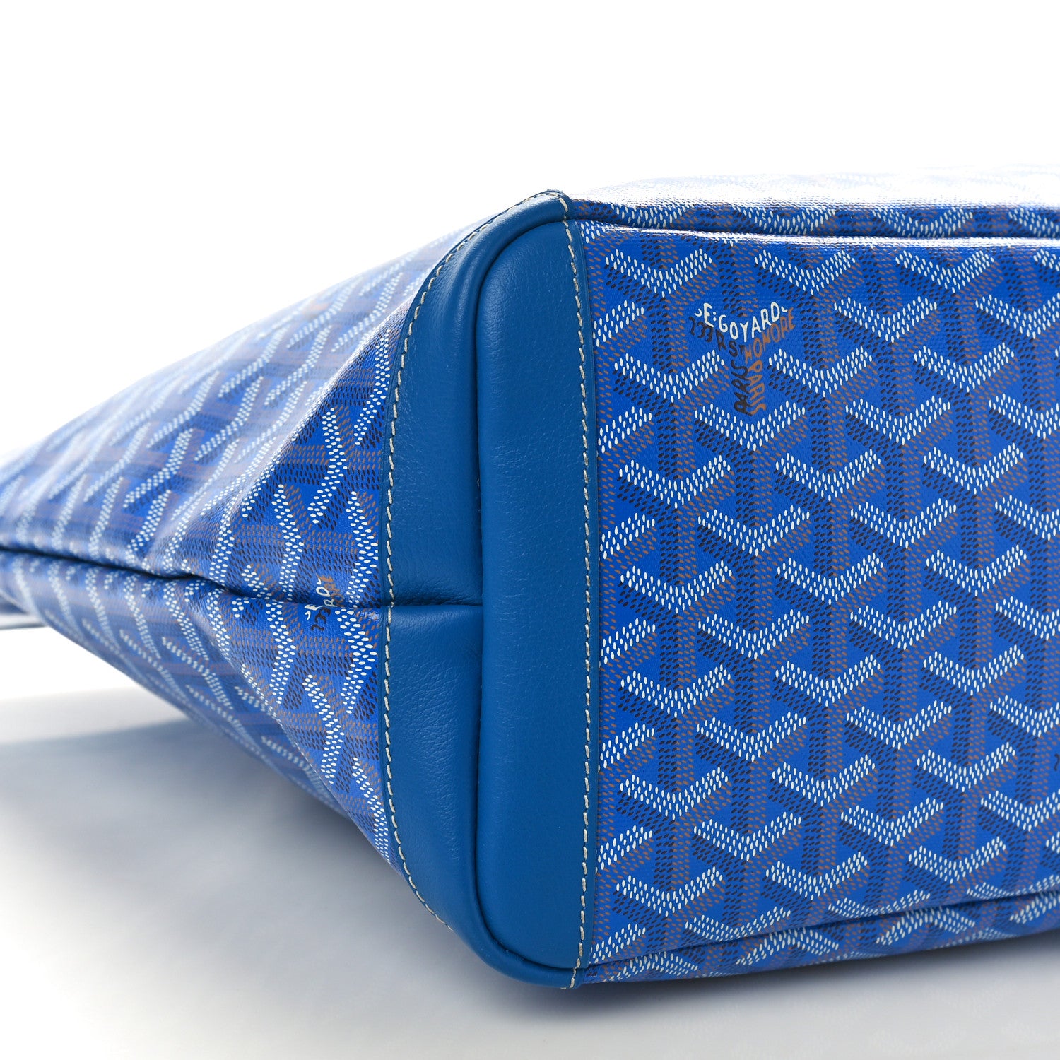 Goyard Goyardine Artois MM Blue 8 of 9