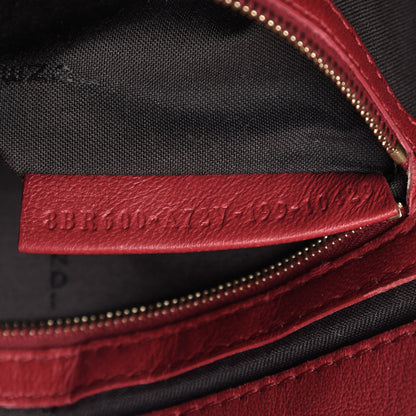 Fendi Nappa FF 1974 Embossed Baguette Fragola 8 of 10