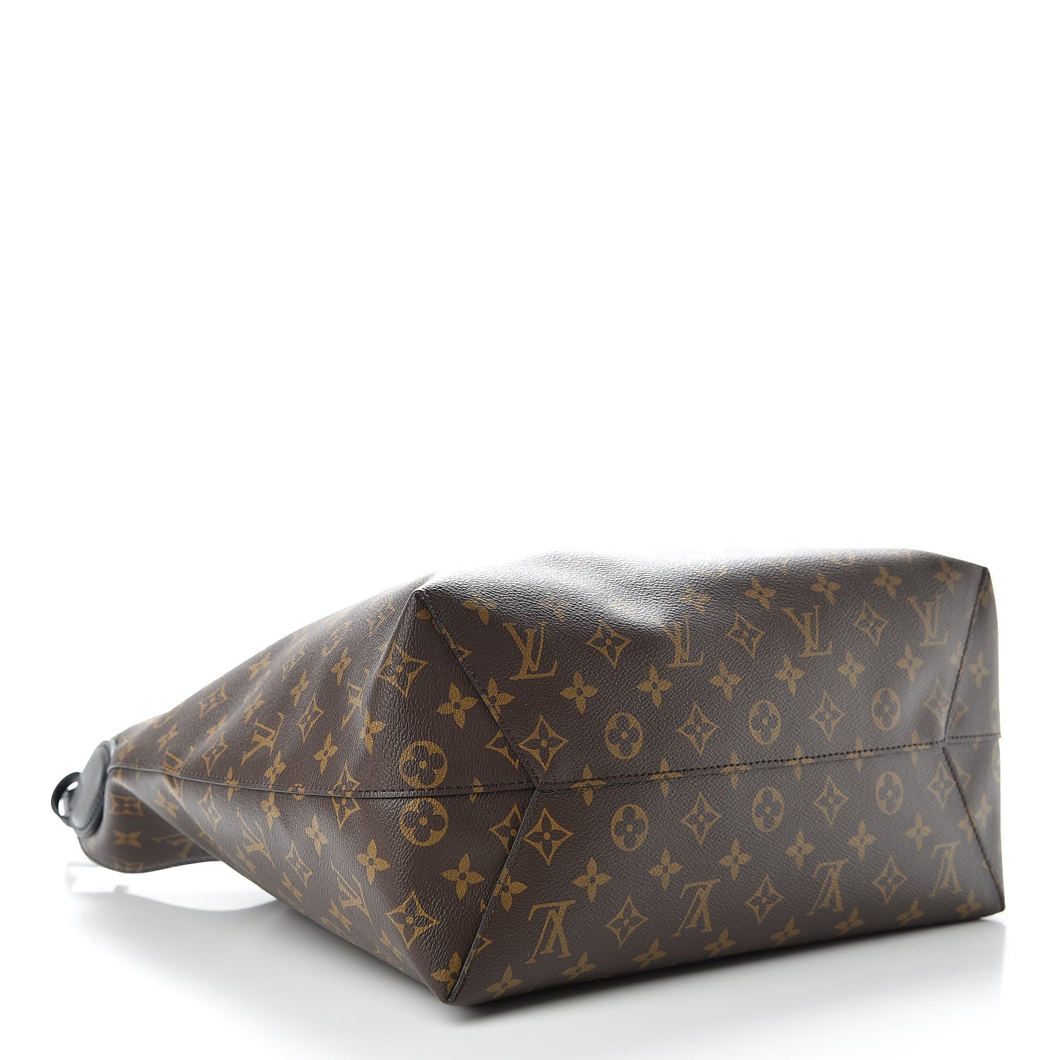 Louis Vuitton Monogram Flower Hobo Black 5 of 13