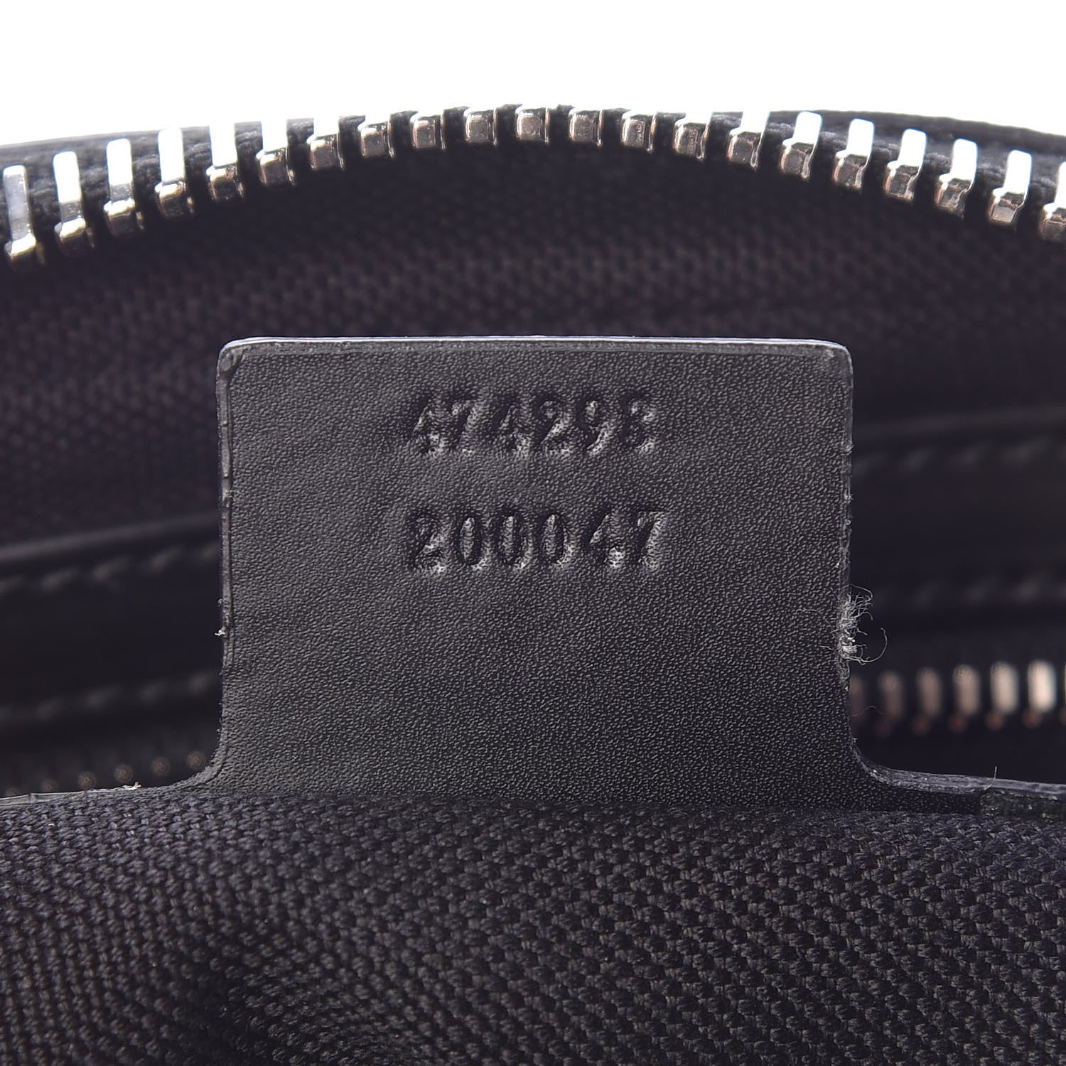 Gucci Soft GG Supreme Monogram Web Belt Bag Black Grey 7 of 12