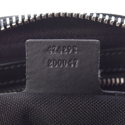 Gucci Soft GG Supreme Monogram Web Belt Bag Black Grey 7 of 12