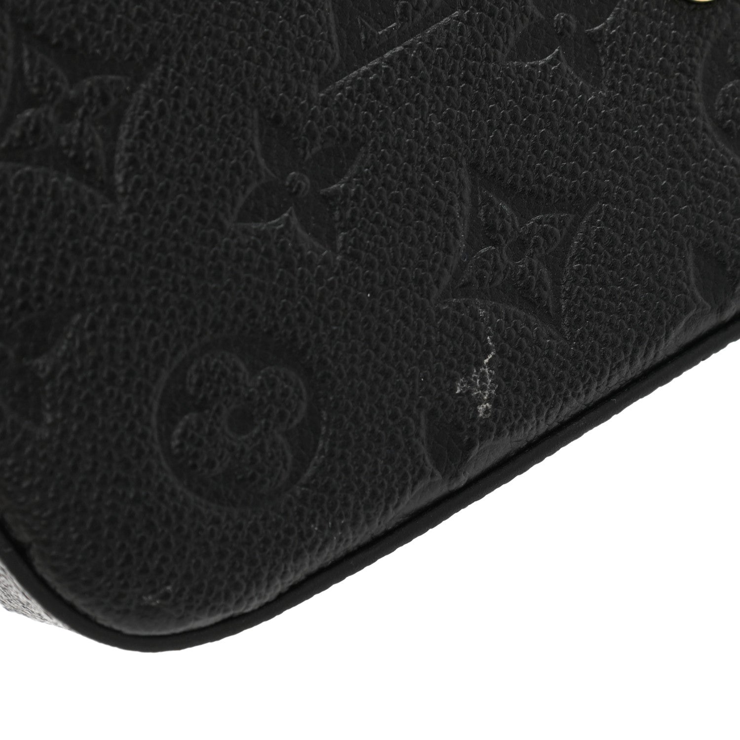 Louis Vuitton Empreinte Pochette Felicie Chain Wallet Black 8 of 12