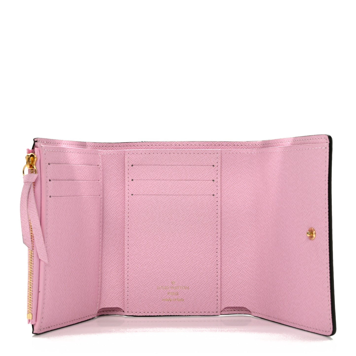 Monogram 2021 Christmas Animation Japanese Garden Victorine Wallet Wisteria Pink
