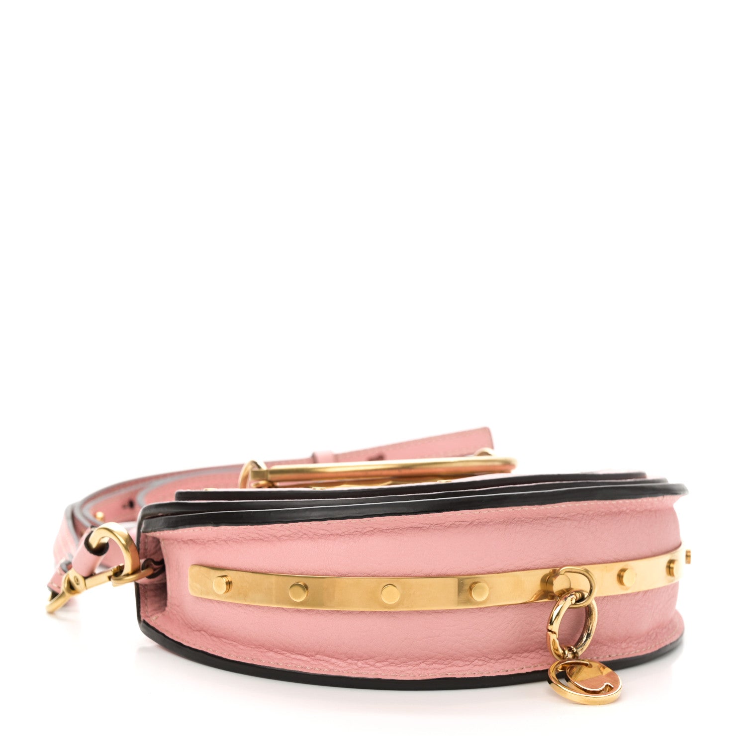 Chloe Calfskin Small Nile Bracelet Minaudiere Bag Washed Pink 4 of 9