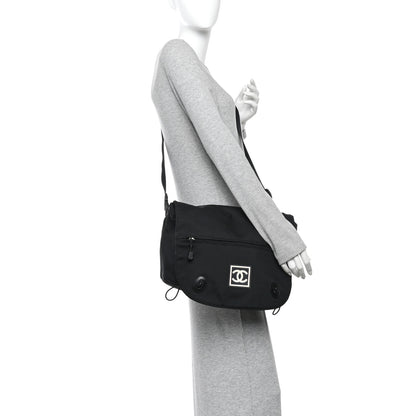 Chanel Nylon Sport CC Messenger Black 2 of 10
