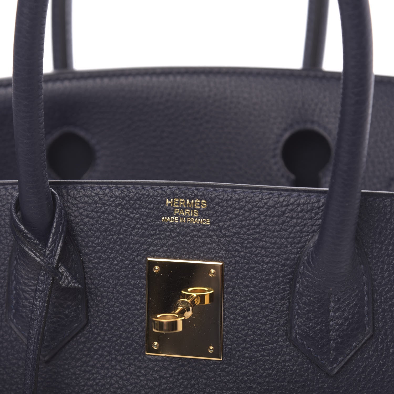 Hermes Togo Birkin 30 Bleu Nuit 6 of 11