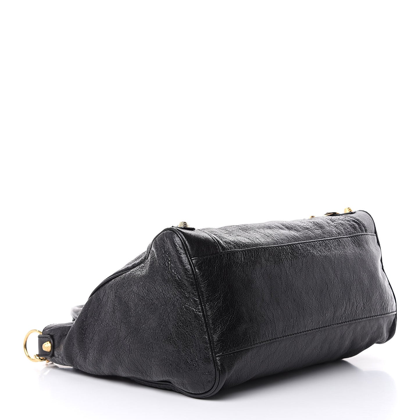 Agneau Giant 12 Gold Hardware Velo Black