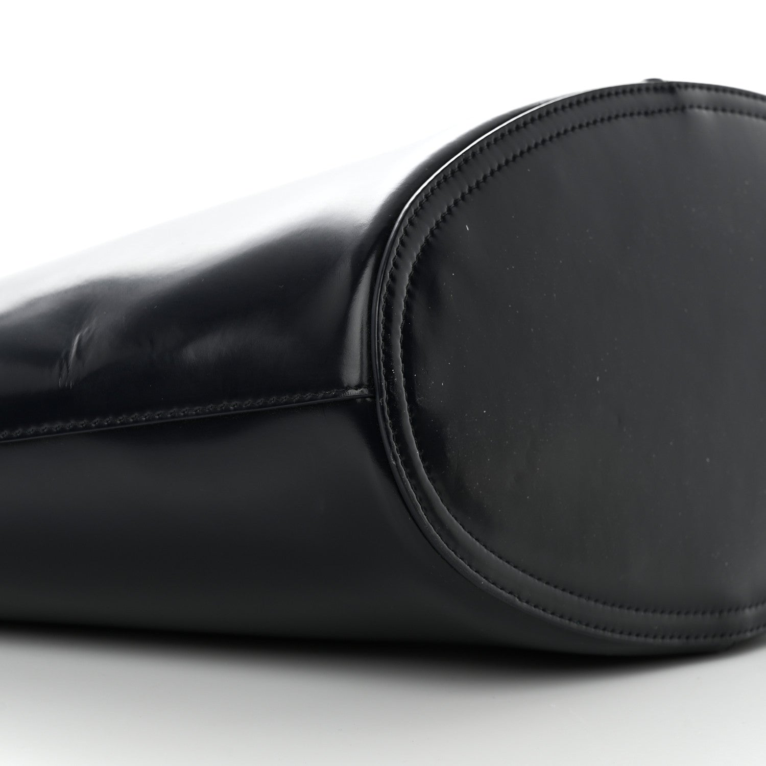 The Row Polished Vegetable Tanned Calfskin To Go Bag 8 of 9