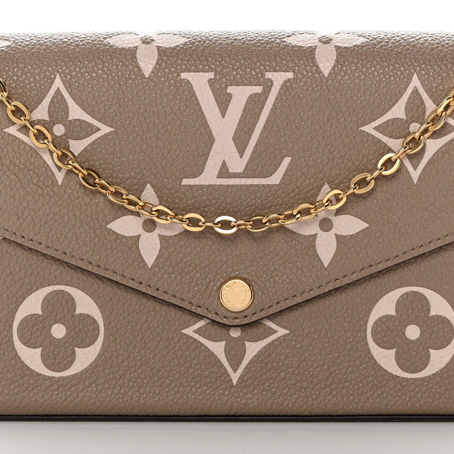 Empreinte Monogram Giant Felicie Pochette Tourterelle Creme