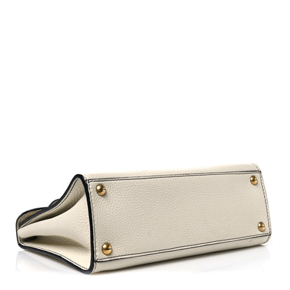 Christian Dior Calfskin Dioraddict Top Handle White 4 of 11