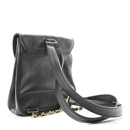 Chanel Caviar CC Backpack Black 3 of 10