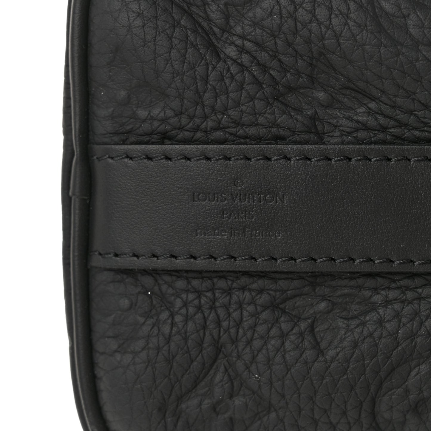 Monogram Taurillon Keepall Bandouliere 25 Black