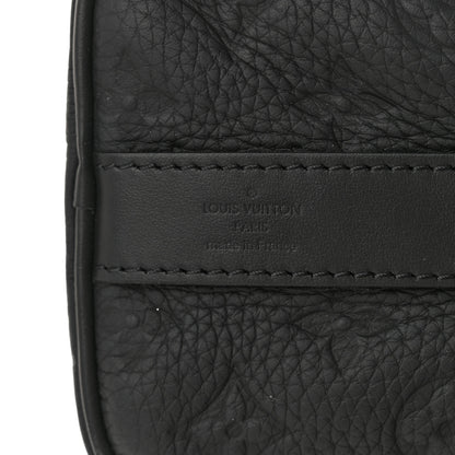 Louis Vuitton Monogram Taurillon Keepall Bandouliere 25 Black 6 of 12