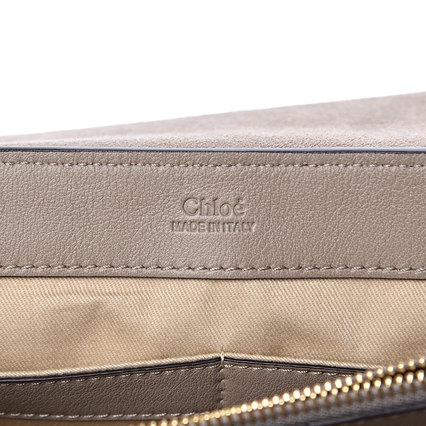 Calfskin Small Faye Day Shoulder Bag Motty Grey