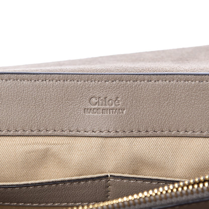 Chloe Calfskin Small Faye Day Shoulder Bag Motty Grey 7 of 12