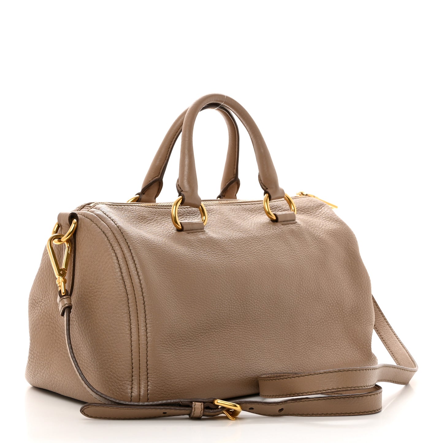 Vitello Daino Satchel Cammeo