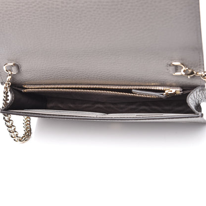 Gucci Dollar Calfskin Medium Betty Chain Wallet Loess 5 of 10