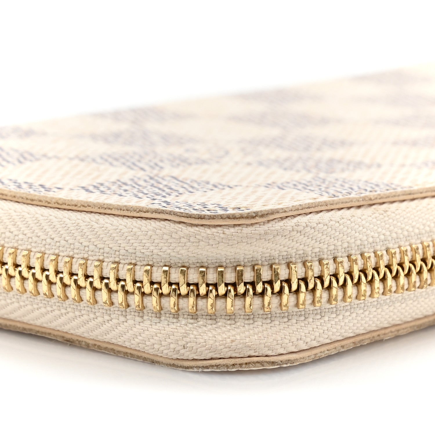Louis Vuitton Damier Azur Clemence Wallet Rose Ballerine 12 of 12